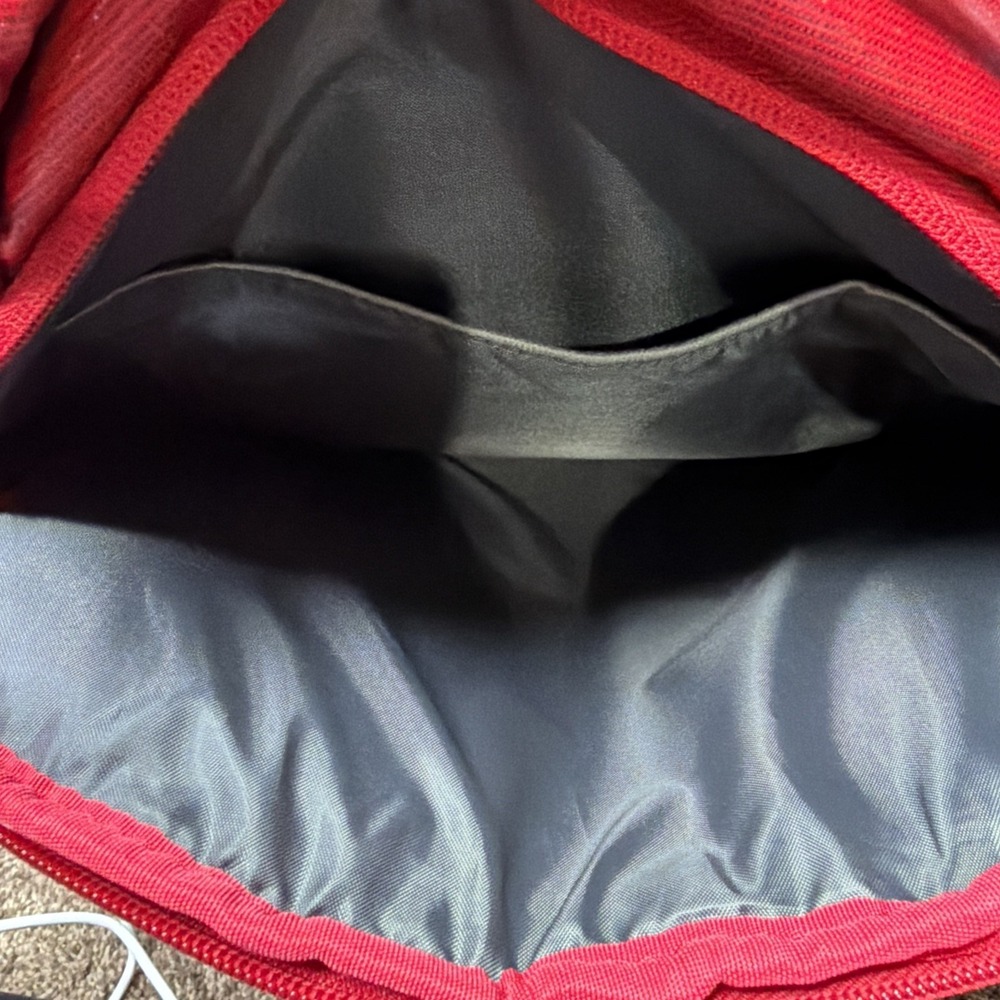 Embark 35L (9.2 Gal) Excursion Backpack - Red Expansion Travel Backpack - Picture 5 of 9
